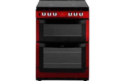 New World 601DFDOL Double Dual Fuel Cooker - Red/Exp.Del